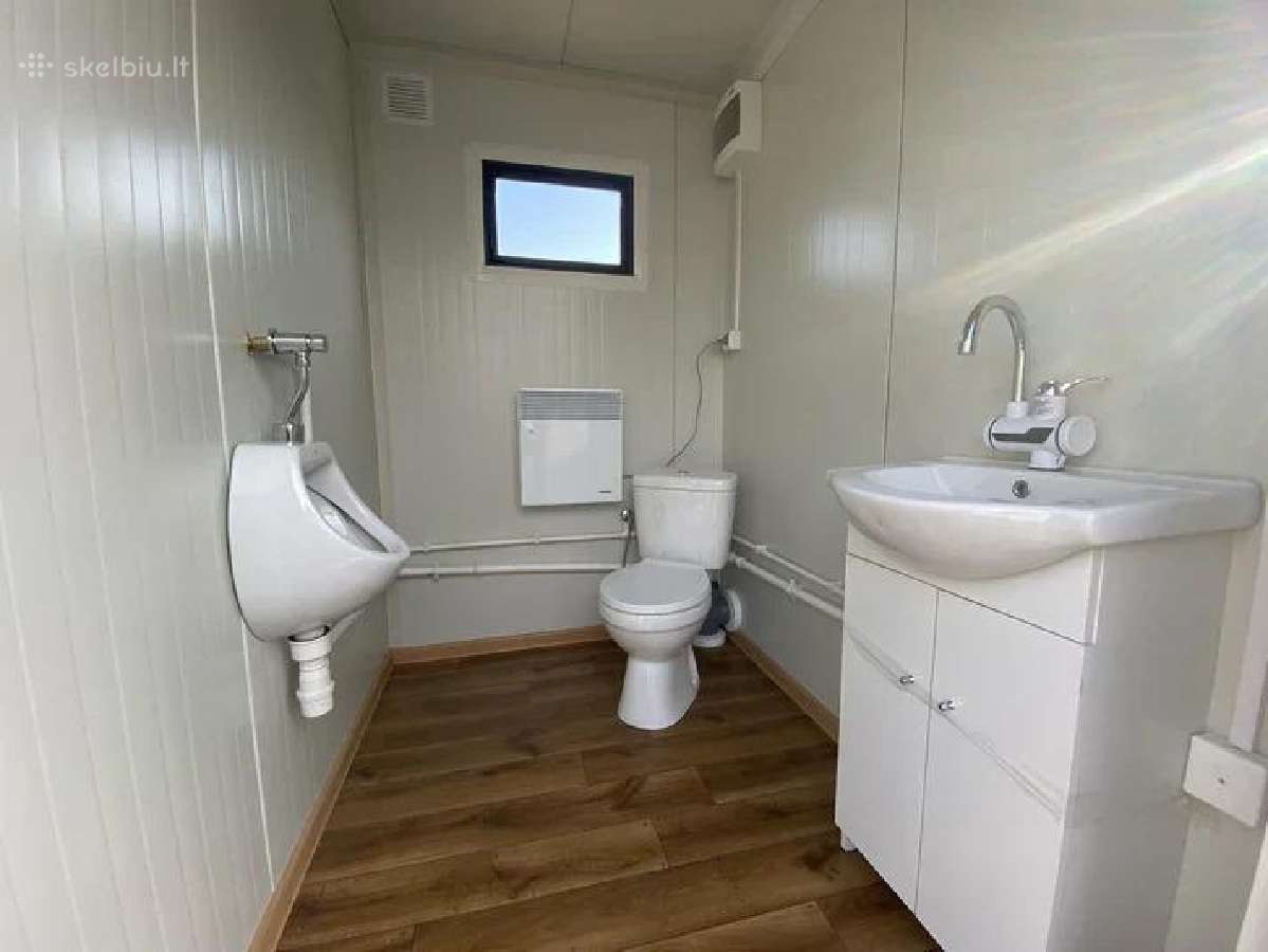 Dvigubas sanitarinis konteineris su atliekų saugyk - nuotraukos Nr. 9