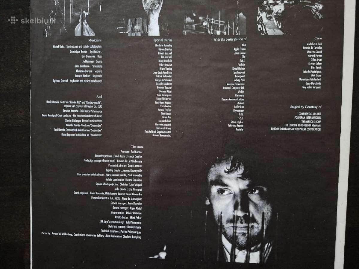 Jean Michel Jarre 1989 "Jarre Live" - nuotraukos Nr. 4