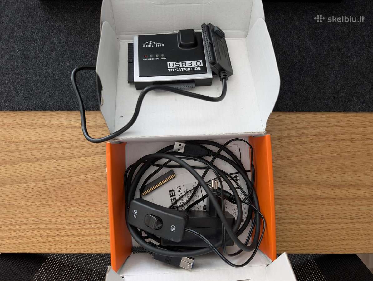 Sata Ide usb adapterie - nuotraukos Nr. 2