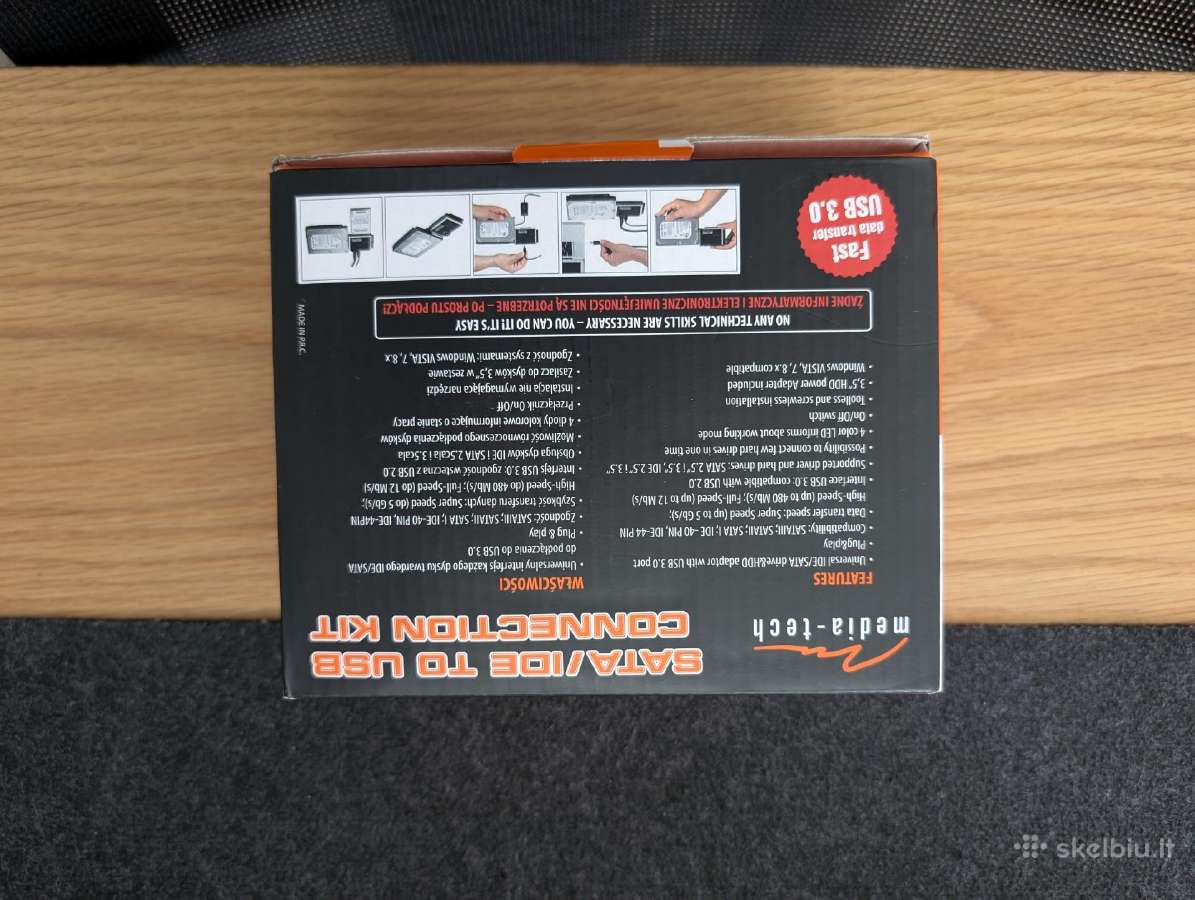 Sata Ide usb adapterie - nuotraukos Nr. 3