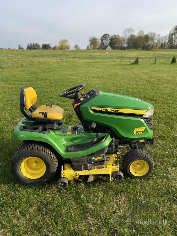 John Deere x380 - nuotraukos Nr. 3