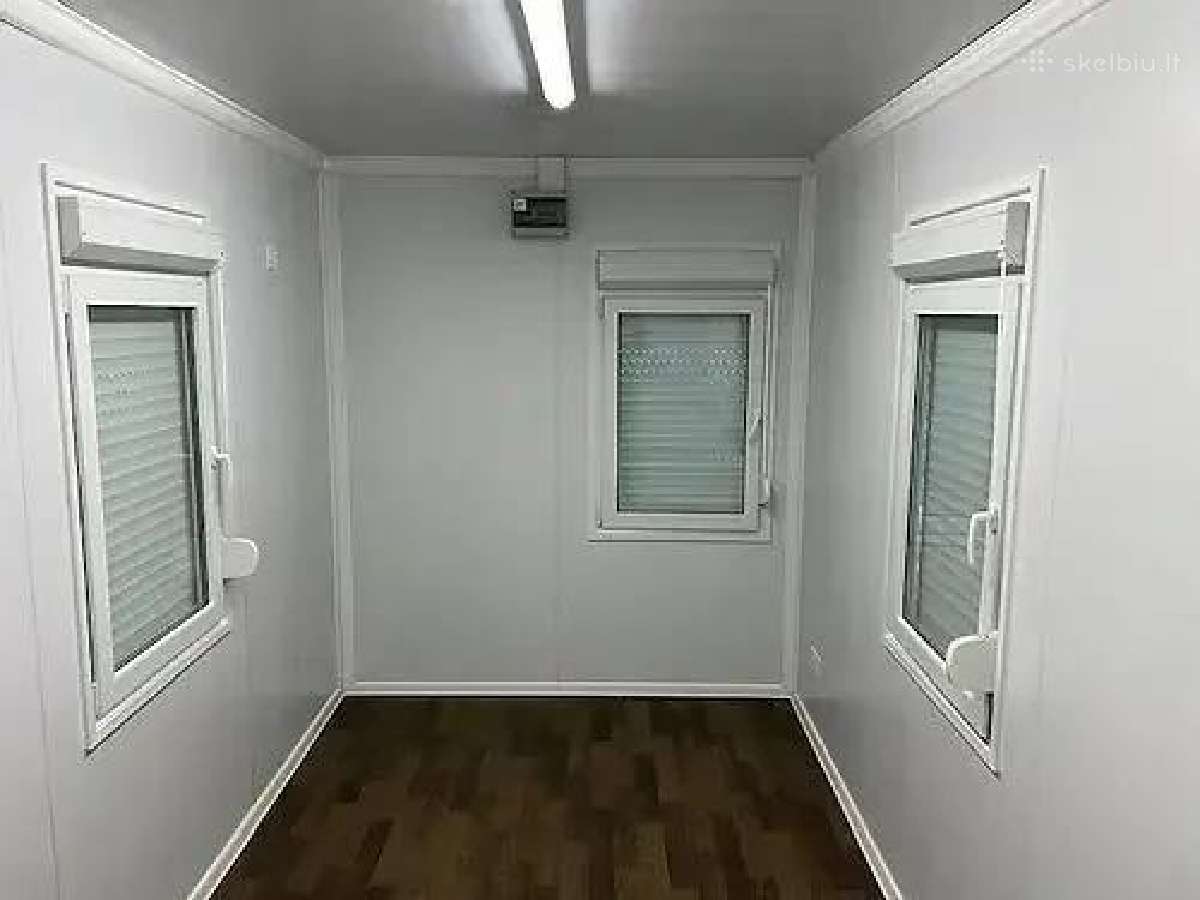 Konteineris paverstas biuru su vonios kambariu - nuotraukos Nr. 2