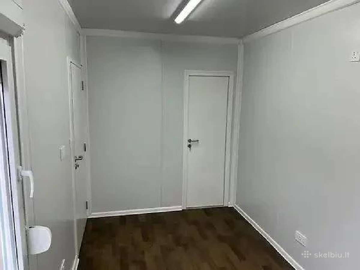 Konteineris paverstas biuru su vonios kambariu - nuotraukos Nr. 3