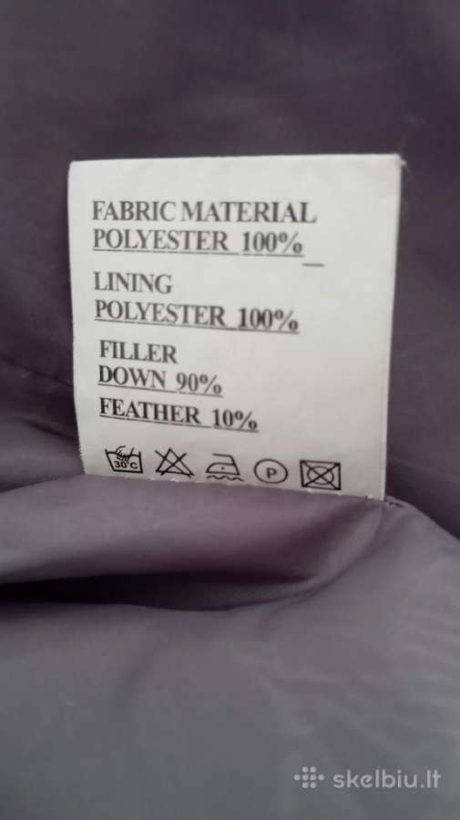Pūkinė striukė-palttas (90% pūkai, XL/XXL) - nuotraukos Nr. 2