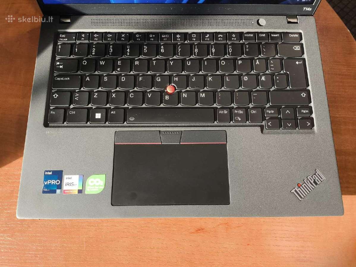 T14s Gen3 Fhd+ Ips Touch I7-1270p 32gb 256gb - nuotraukos Nr. 2