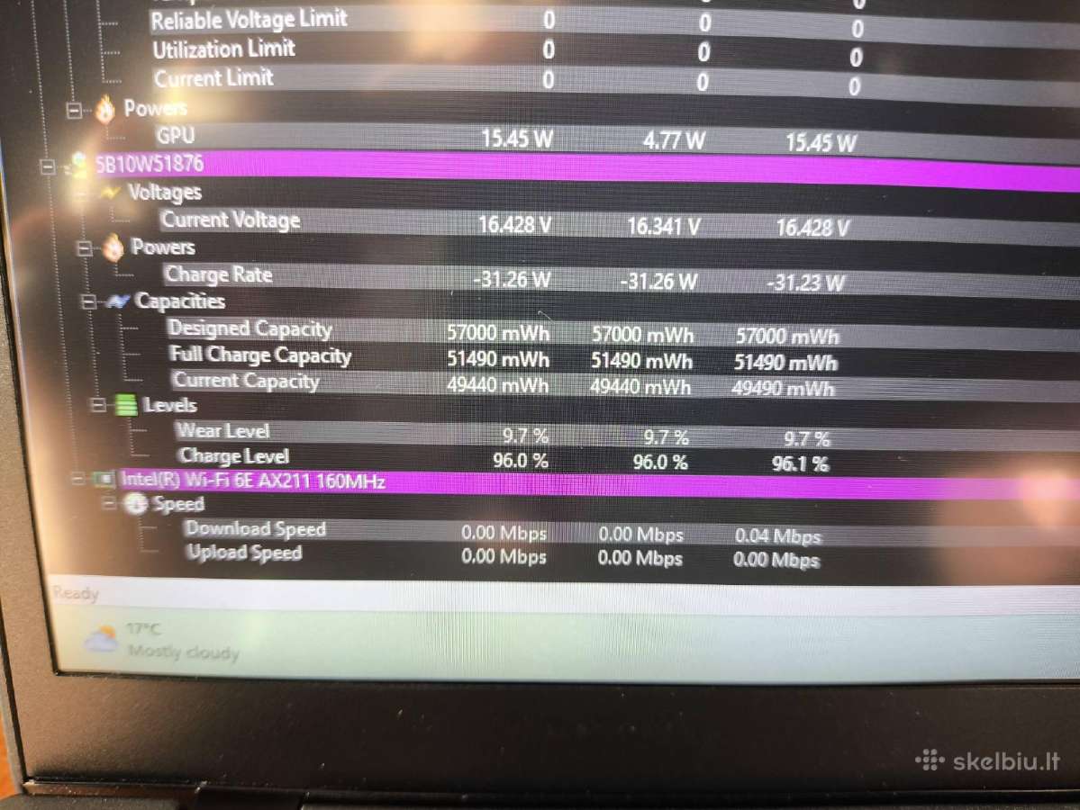 T14s Gen3 Fhd+ Ips Touch I7-1270p 32gb 256gb - nuotraukos Nr. 6