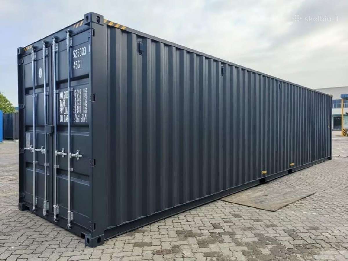 40 pėdų Hc konteineris Ral7016 - nuotraukos Nr. 3