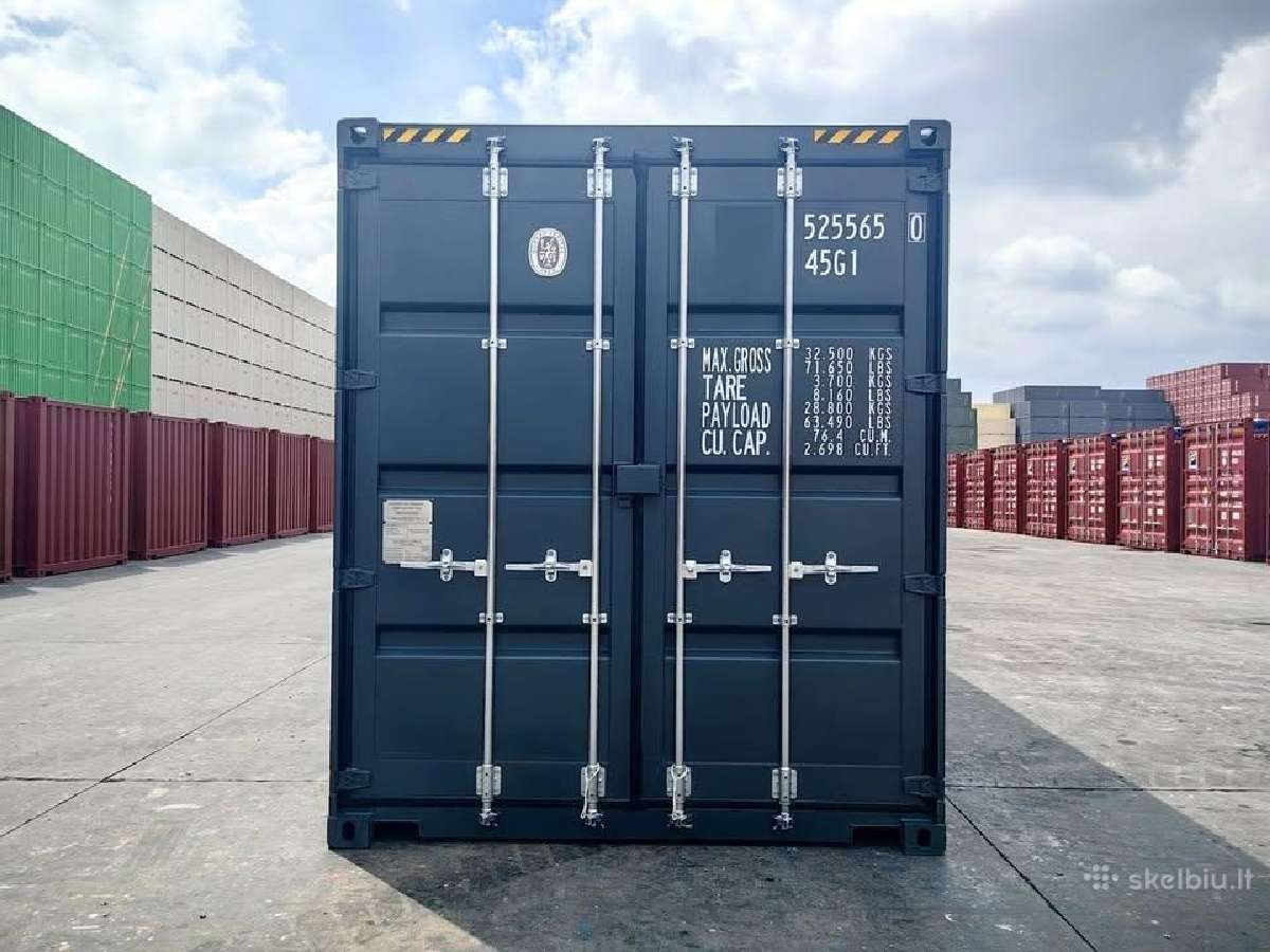 40 pėdų Hc konteineris Ral7016 - nuotraukos Nr. 5