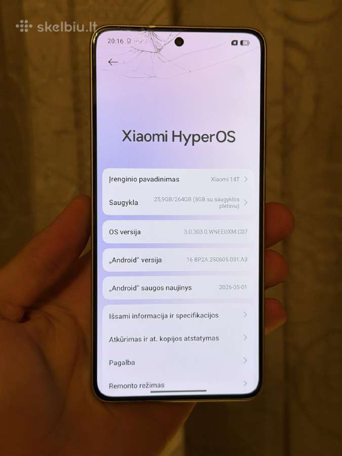 Xiaomi 14t 256gb - nuotraukos Nr. 5