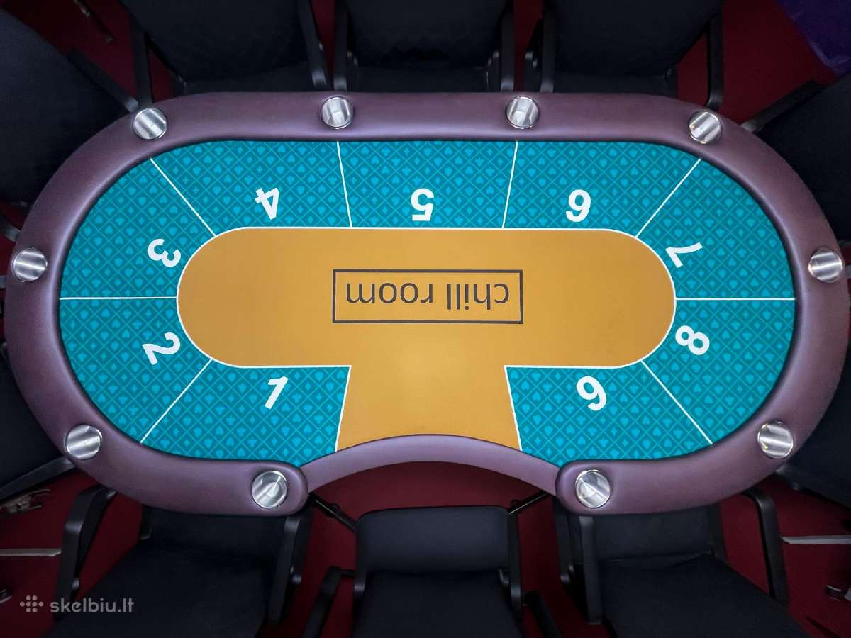 Pokerio stalų nuoma Vilniuje - nuotraukos Nr. 2