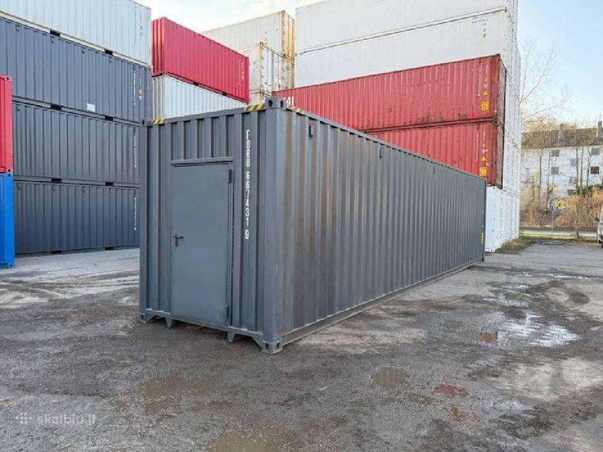 40 pėdų Hc konteineris su Ral 7016 spalvos įėjimo - nuotraukos Nr. 2