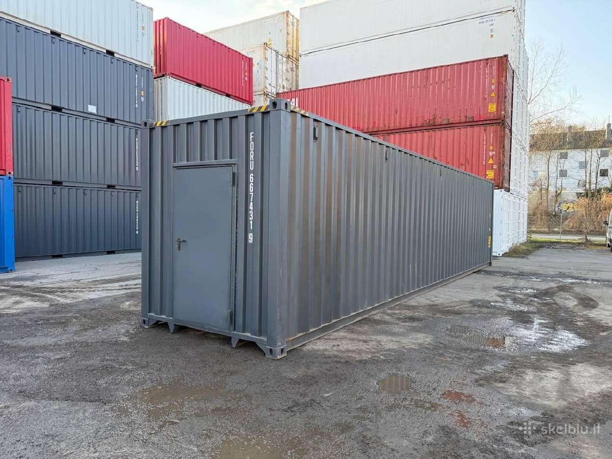 40 pėdų Hc konteineris su Ral 7016 spalvos įėjimo - nuotraukos Nr. 5