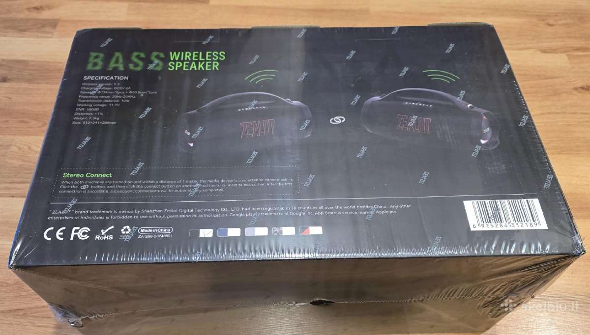 Belaidė kolonėlė Zealot S98 160w 36000mah - nuotraukos Nr. 4