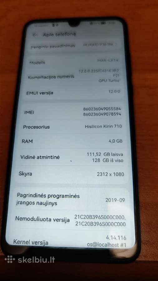 Huawei P30 lite - nuotraukos Nr. 3
