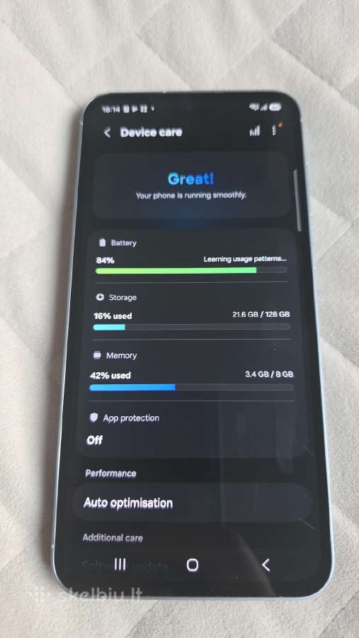 Samsung A55 5G - nuotraukos Nr. 6