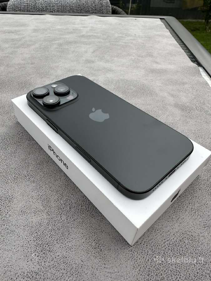 iPhone 16 pro 256gb 97% battery health - nuotraukos Nr. 3