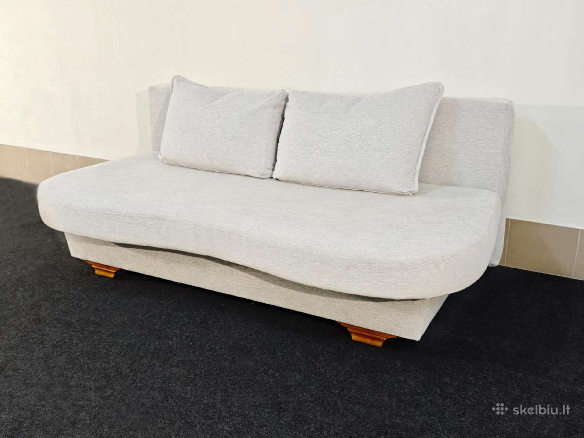 Sofa Lova puikios būklės. Lova net 162 cm pločio! - nuotraukos Nr. 2