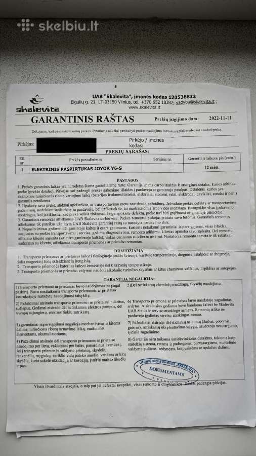 Elektrinis paspirtukas Joyor Y6-s - nuotraukos Nr. 9