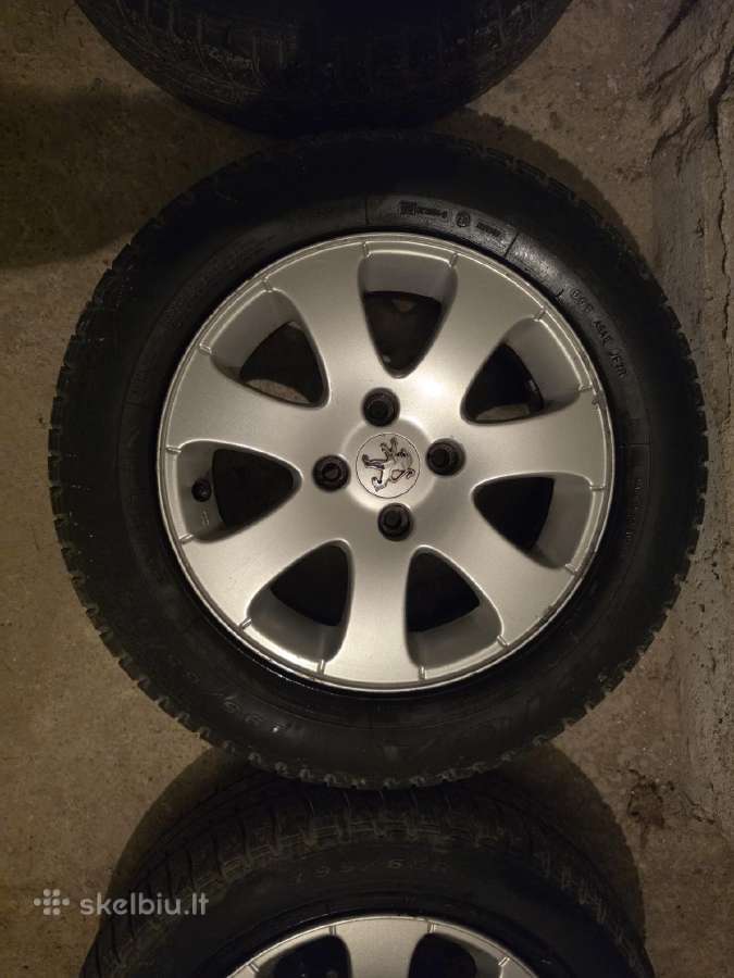 Peugeot originalūs lieti ratlankiai, R15 - nuotraukos Nr. 2