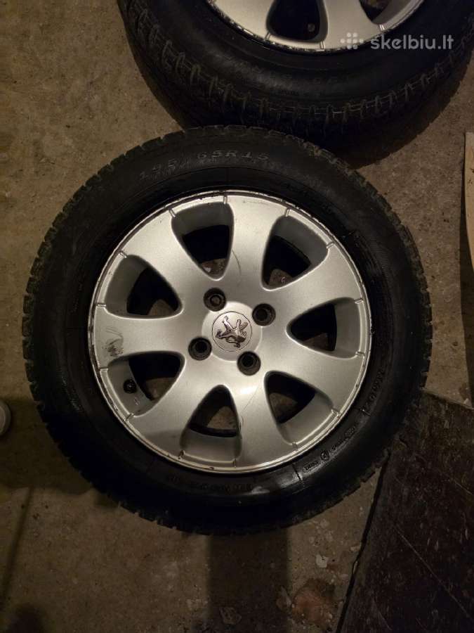 Peugeot originalūs lieti ratlankiai, R15 - nuotraukos Nr. 4