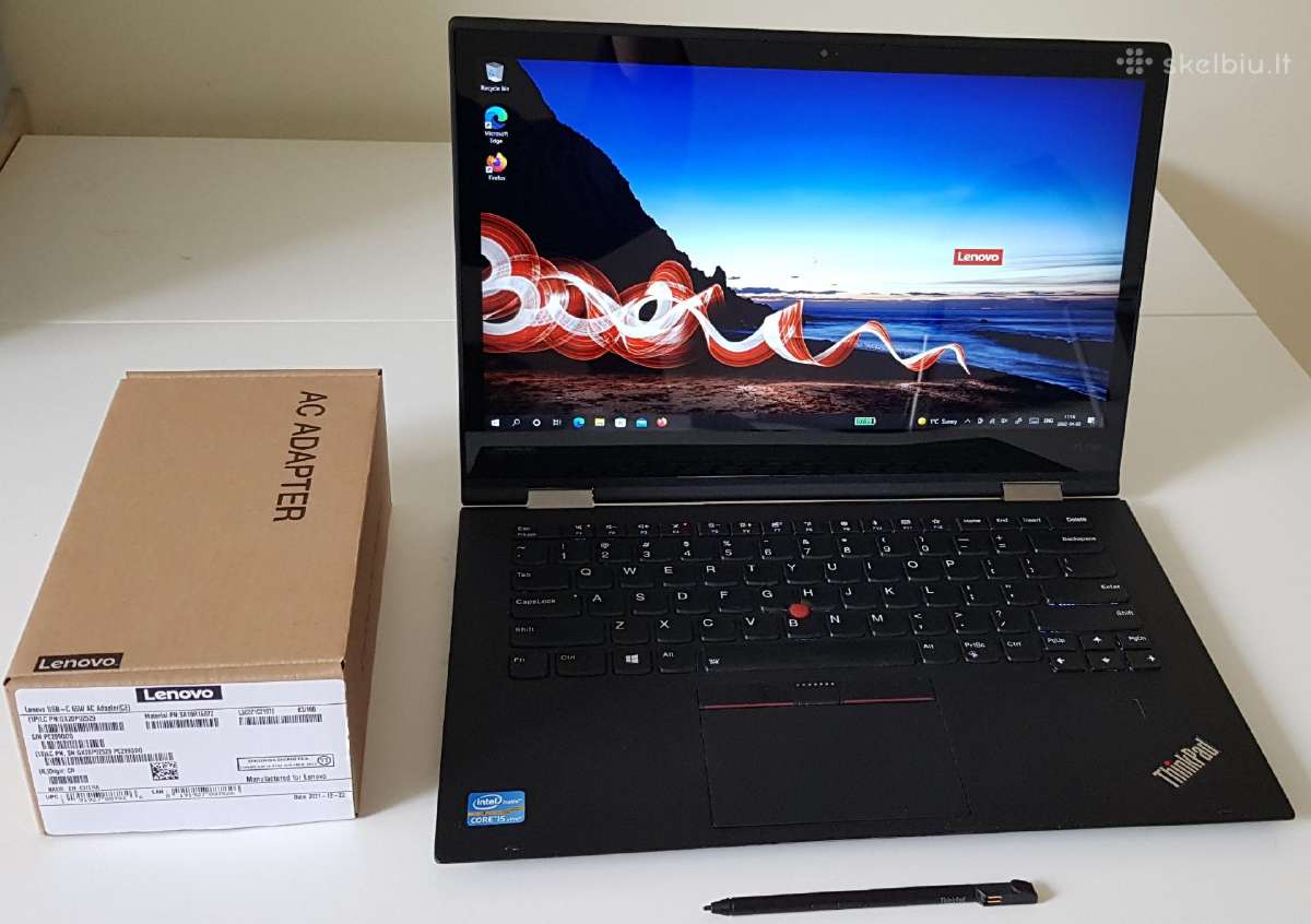 Lenovo X1 Yoga i5 Ram16gb Touch 14“ Stylus - nuotraukos Nr. 2