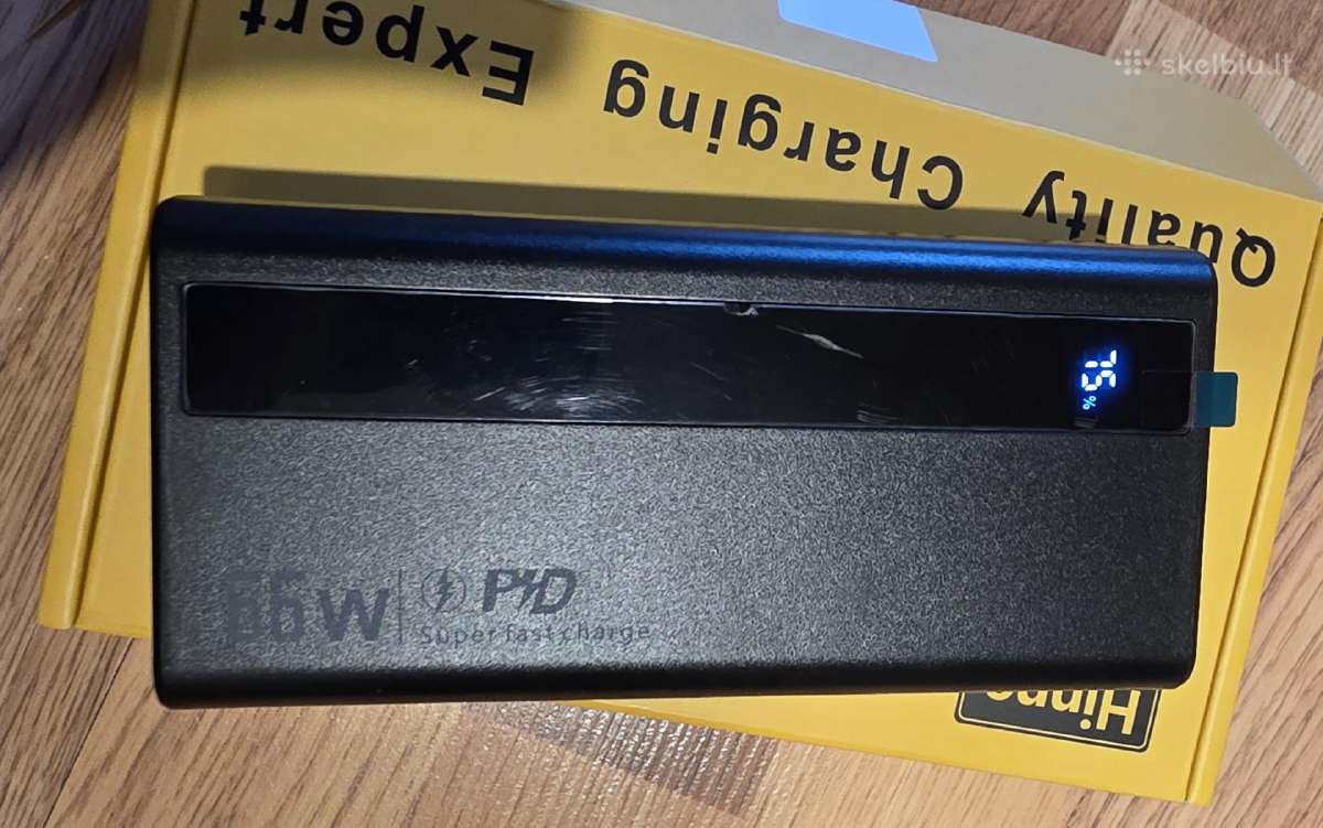 Power bank 60 000 mah su 66w - nuotraukos Nr. 5