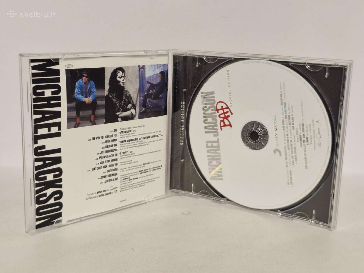 Audio CD Michael Jackson – Bad - nuotraukos Nr. 2