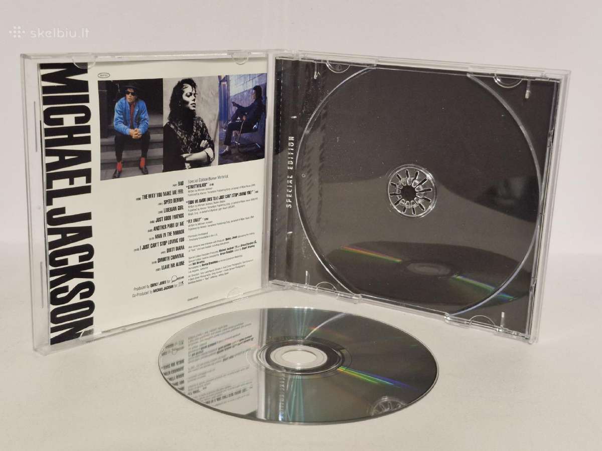 Audio CD Michael Jackson – Bad - nuotraukos Nr. 3