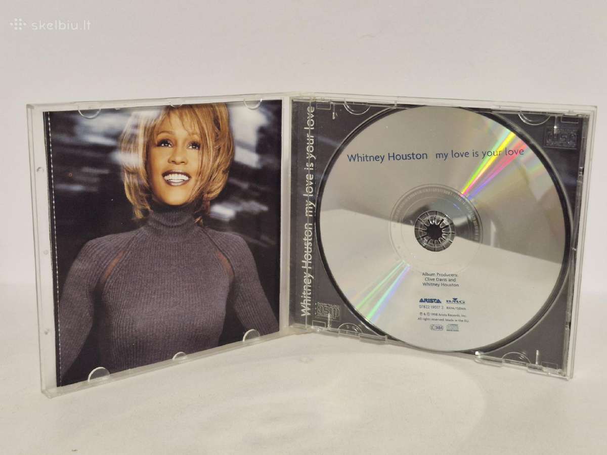 Audio CD Whitney Houston – My Love Is Your Love - nuotraukos Nr. 2