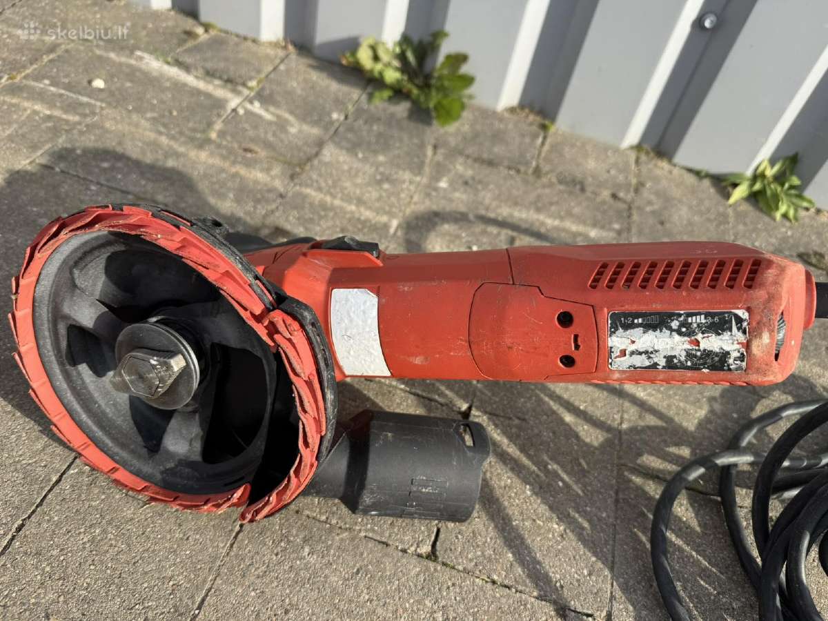 Hilti Dgh130 betono šlifuoklis - nuotraukos Nr. 4