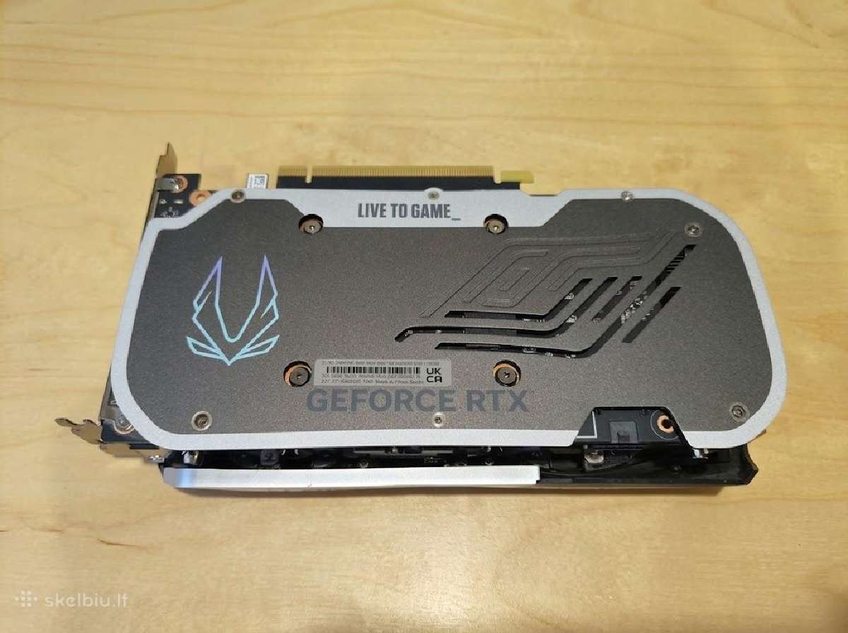 Nvidia Zotac Rtx 4060 Ti Amp 16 GB - nuotraukos Nr. 3