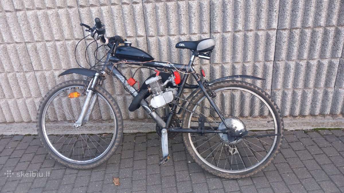 Motorinis Dviratis Avenger 85 su yz85 pusle - nuotraukos Nr. 4