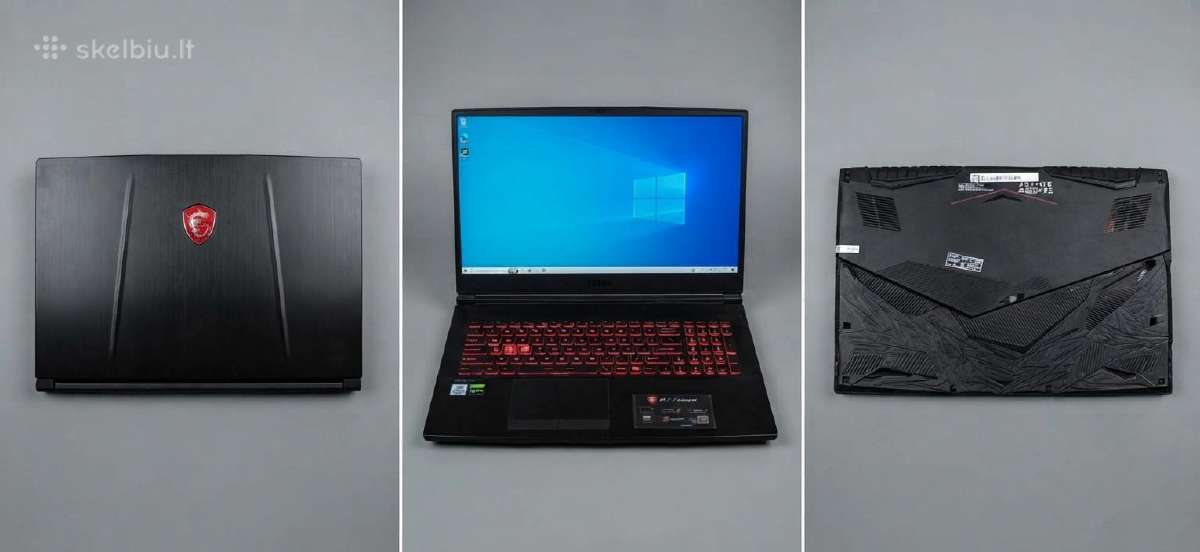 Msi Gl75 Leopard gaming nešiojamas kompiuteris - nuotraukos Nr. 2