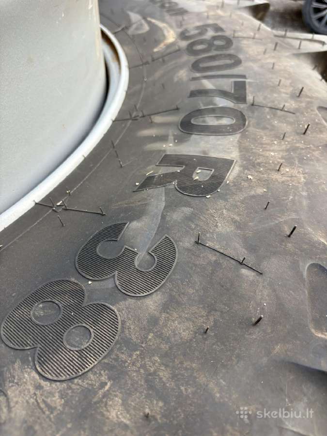 580/70r38 Naujas traktoriaus dublių komplektas - nuotraukos Nr. 3