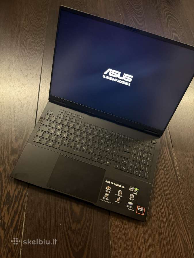 Asus Tuf Gaming A16 Ryzen7/16gb/1tb Rtx 5060 - nuotraukos Nr. 5