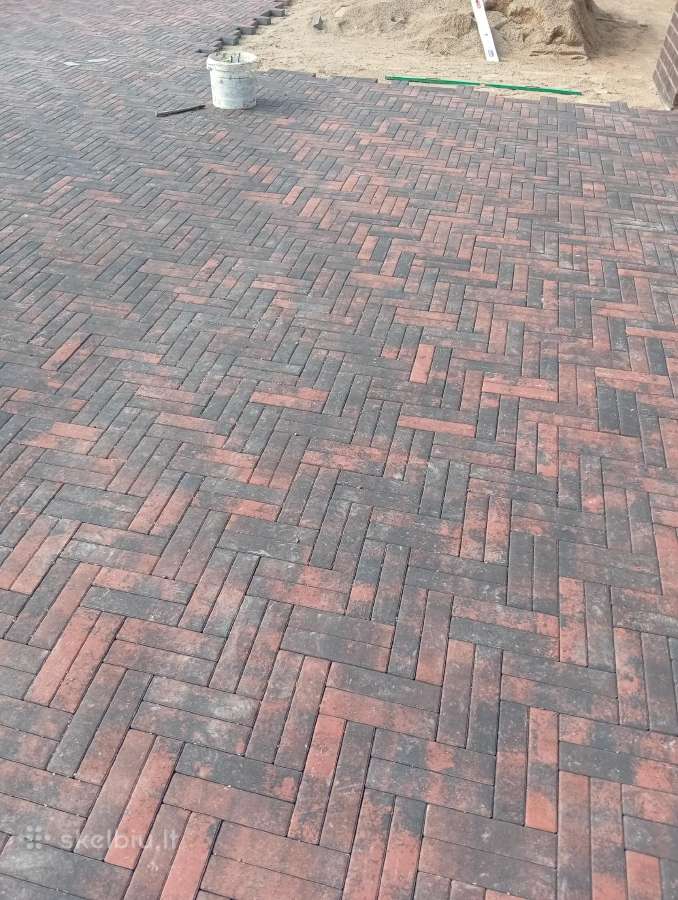 Trinkelių klojimas,pagrindų įrengimas,bordiūrai. - nuotraukos Nr. 2