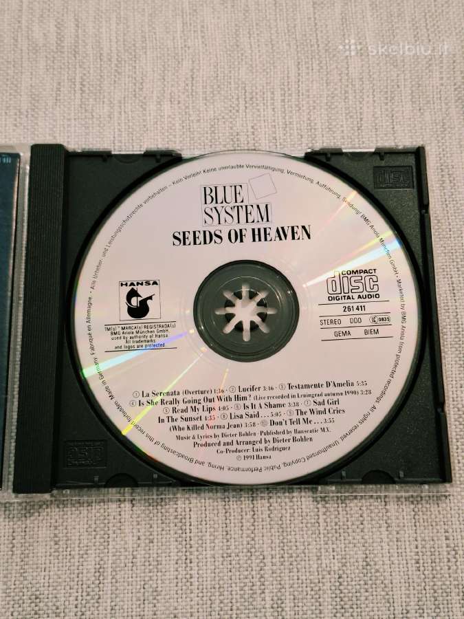 Blue System – Seeds Of Heaven (CD albumas) - nuotraukos Nr. 3