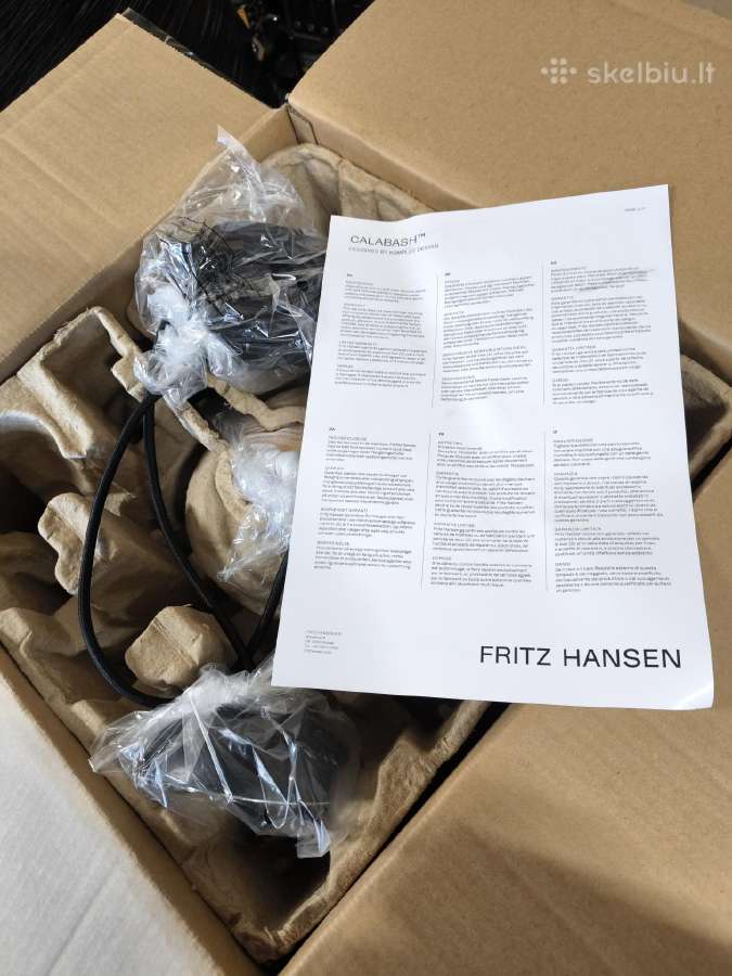Fritz Hansen Calabash p3 Gold Sviestuvai - nuotraukos Nr. 4