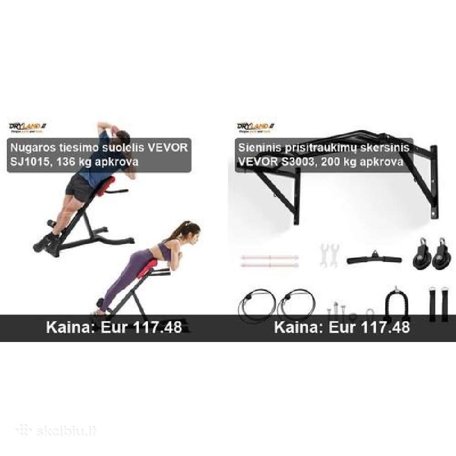 Daugiafunkciniai treniruokliai namams - nuotraukos Nr. 14