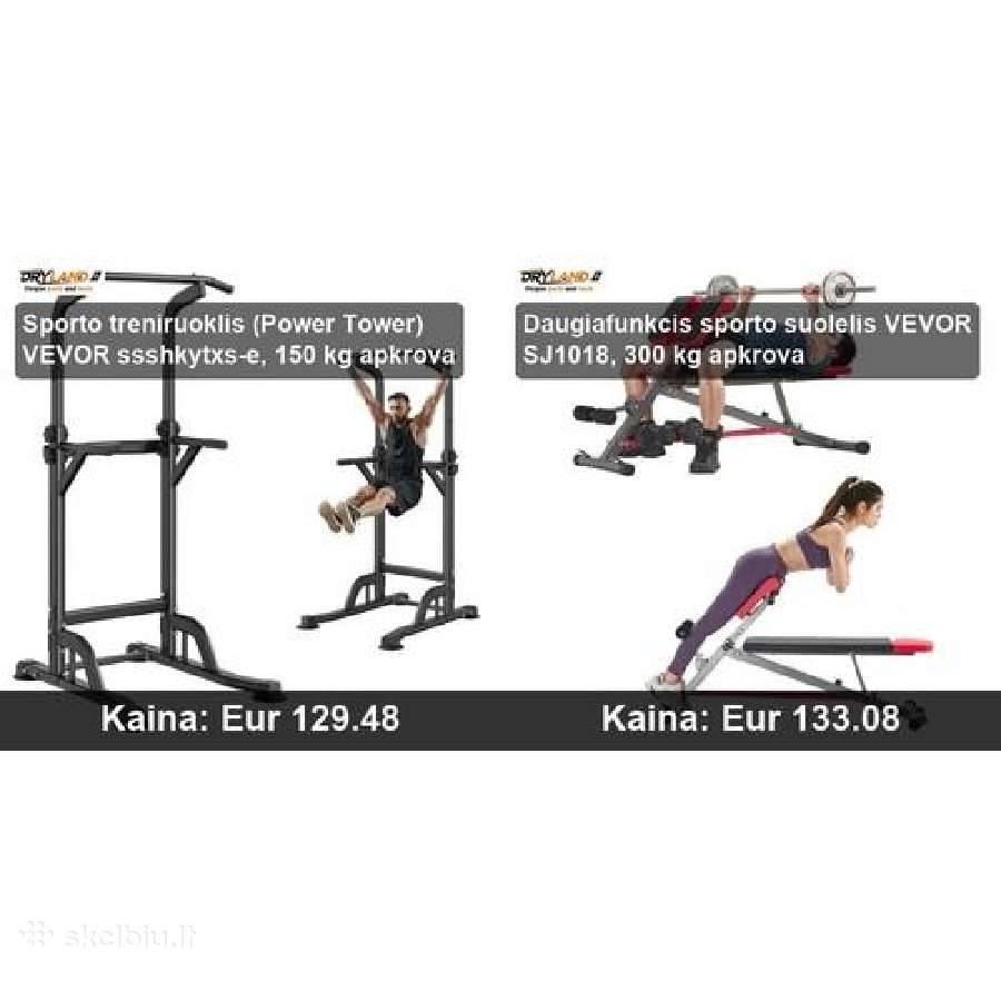 Daugiafunkciniai treniruokliai namams - nuotraukos Nr. 17