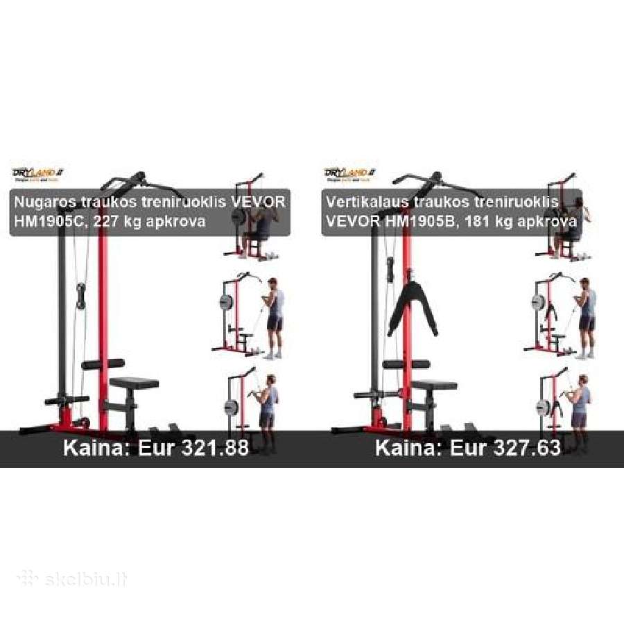 Daugiafunkciniai treniruokliai namams - nuotraukos Nr. 26
