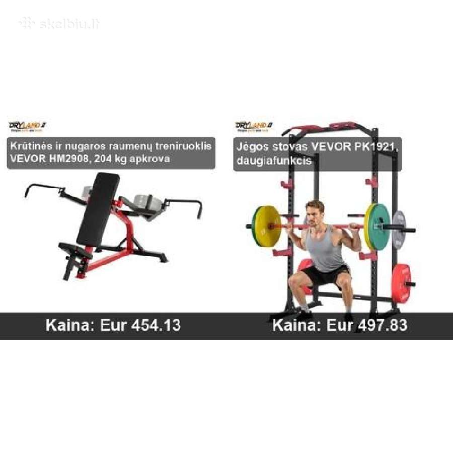 Daugiafunkciniai treniruokliai namams - nuotraukos Nr. 30
