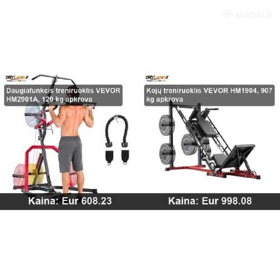 Daugiafunkciniai treniruokliai namams - nuotraukos Nr. 32