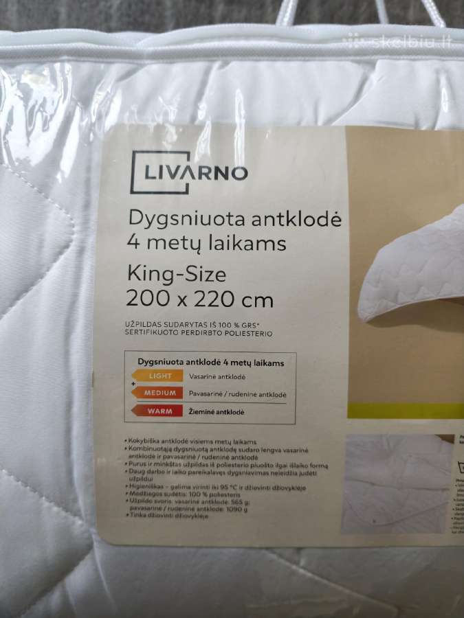 Dygsniuota antklodė 200 x 220 cm - nuotraukos Nr. 3