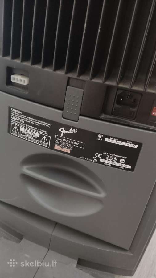 Fender Passport Pa garso sistema (su stovais) - nuotraukos Nr. 7