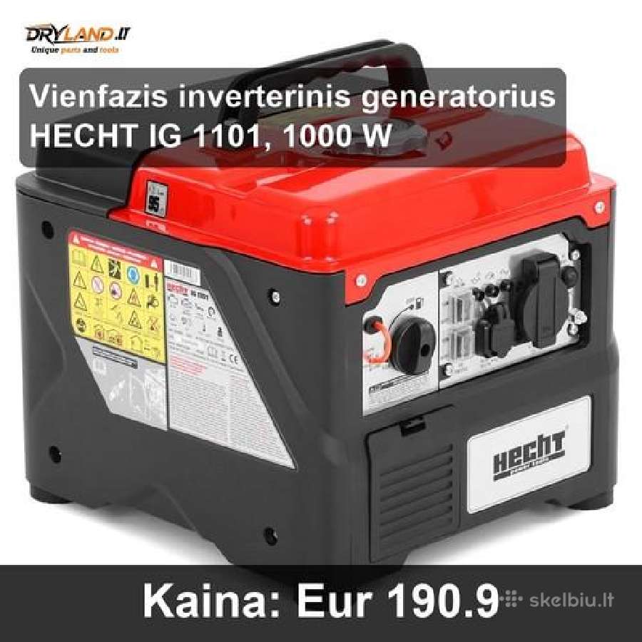 Hecht generatoriai ir Vevor priedai - nuotraukos Nr. 8