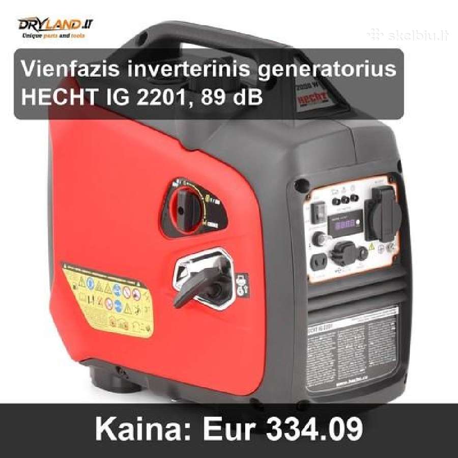 Hecht generatoriai ir Vevor priedai - nuotraukos Nr. 11