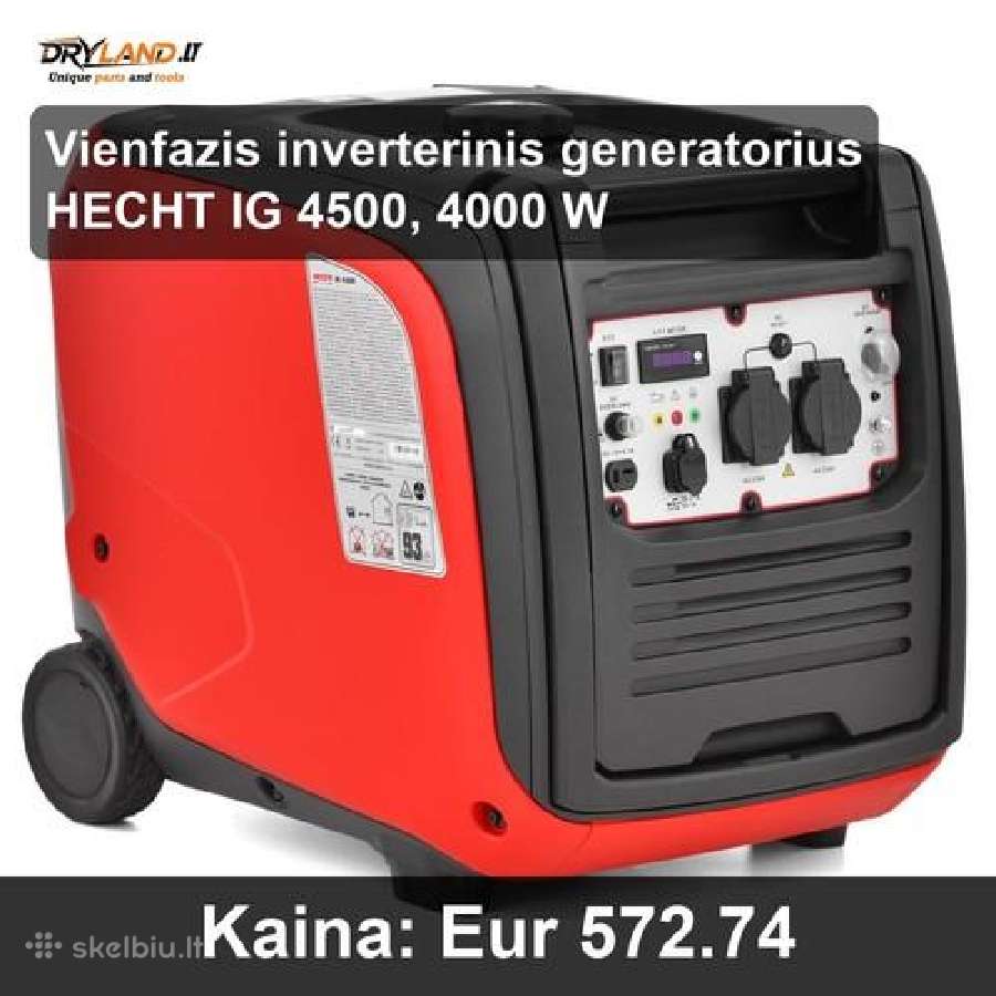 Hecht generatoriai ir Vevor priedai - nuotraukos Nr. 12