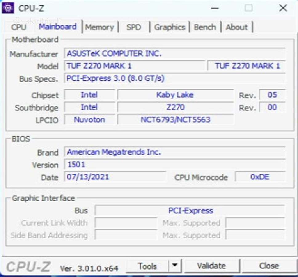 I7-7700k, Asus Tuf Z270 Mark 1, 16 GB RAM - nuotraukos Nr. 8