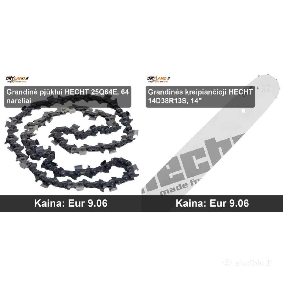 Hecht Vevor pjūklai, grandinės – pasirinkite savo! - nuotraukos Nr. 12